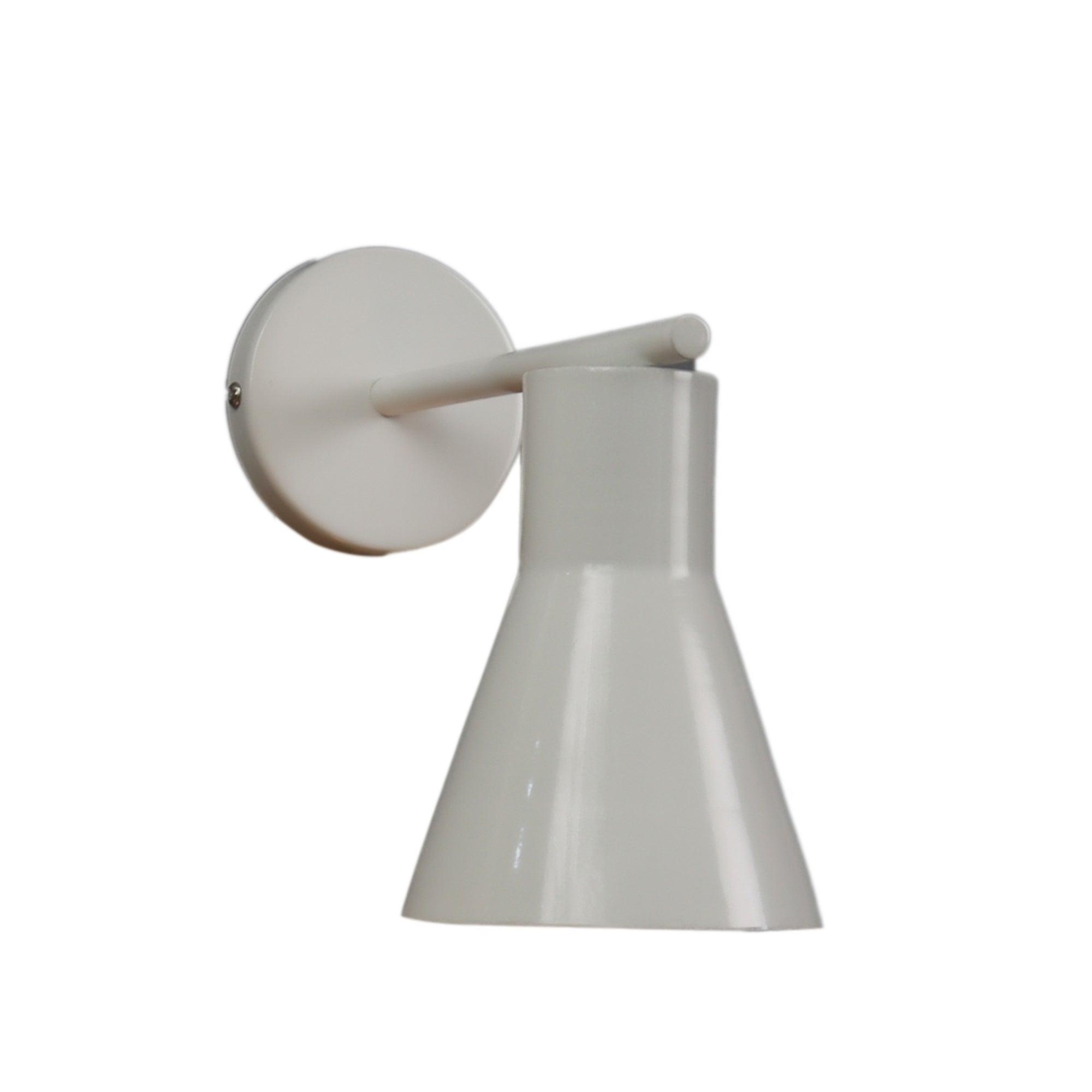 Art Deco White Metal Wall Light By SS Lightings - Ouch Cart