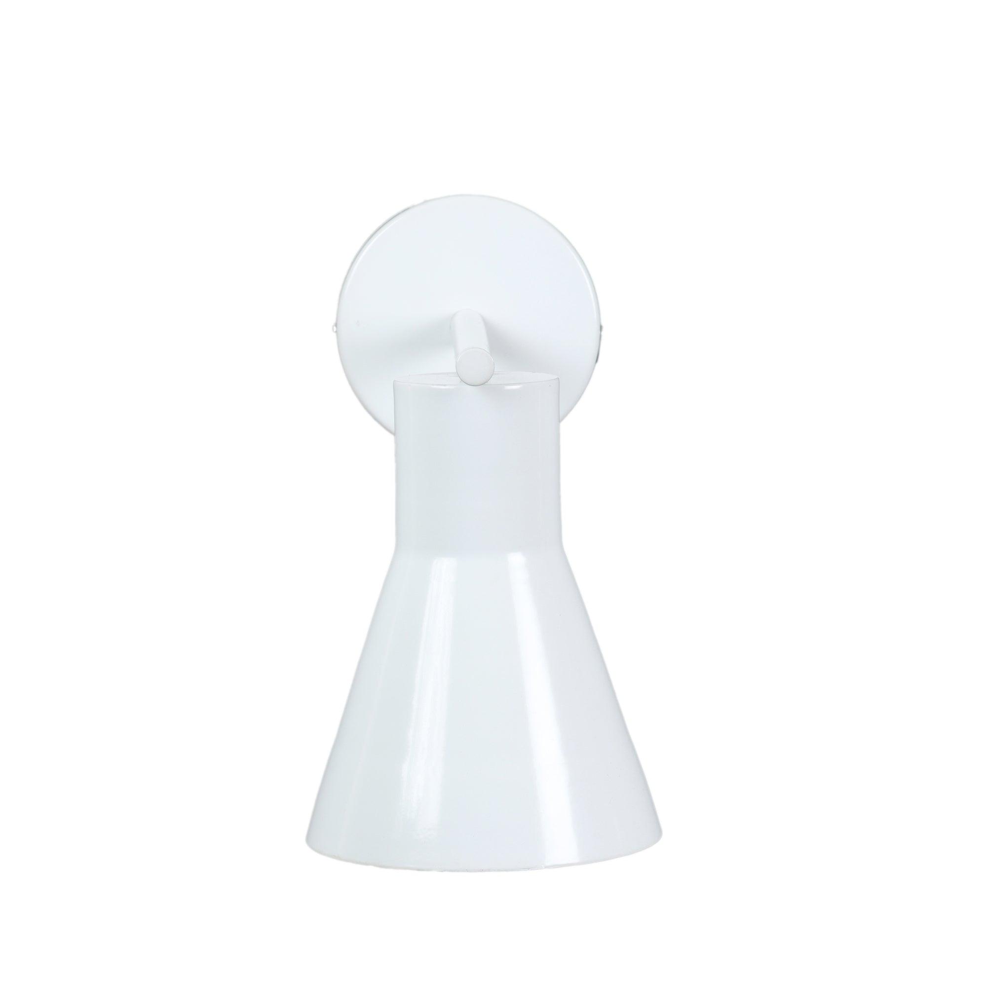 Art Deco White Metal Wall Light By SS Lightings - Ouch Cart