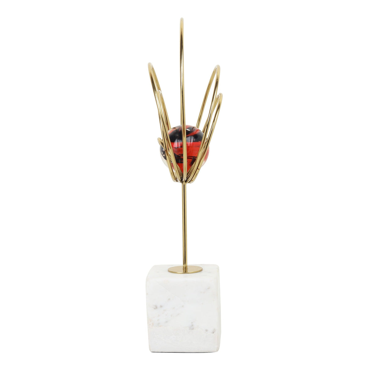 Aurora Gold Rings Accent Piece Peach M.M.I. OVERSEAS
