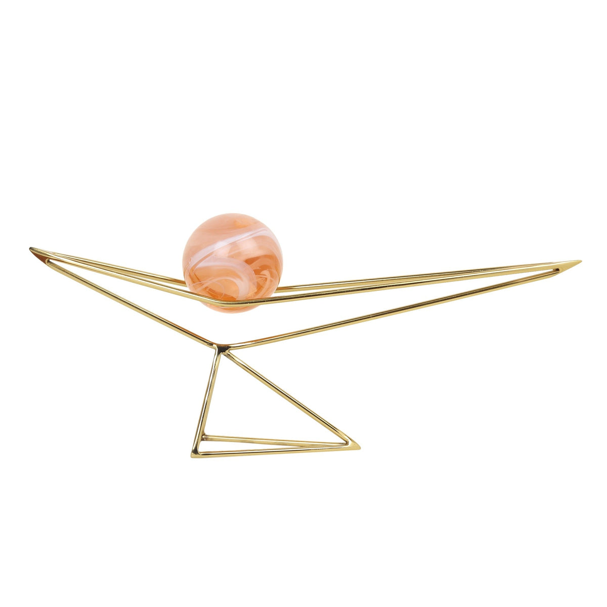 ORB'S Triangular Nexus with Peach Ball M.M.I. OVERSEAS