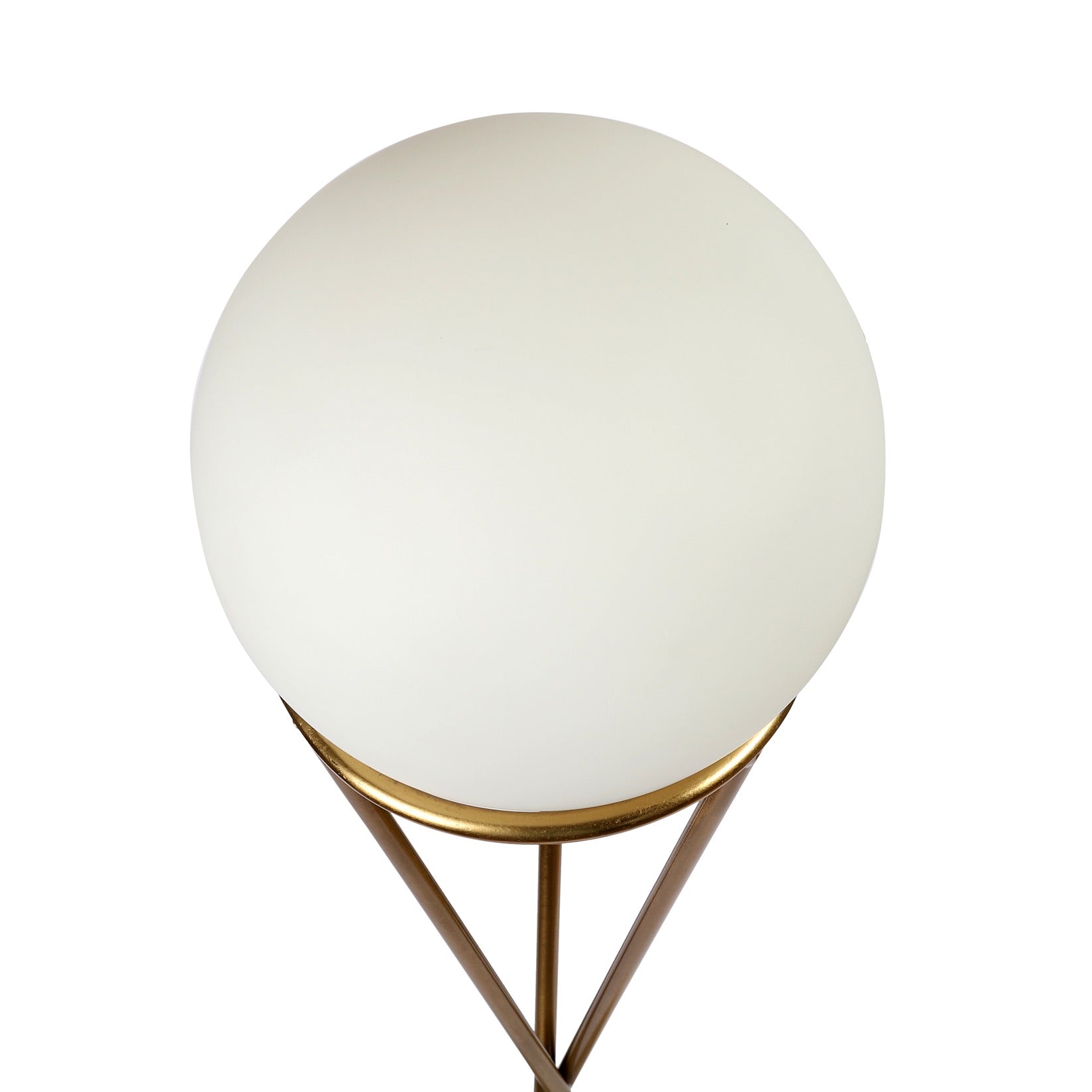"Sybil's Orb" Gold by Décor de Maison gold Matt Brass finish table lamp - OUCHCART