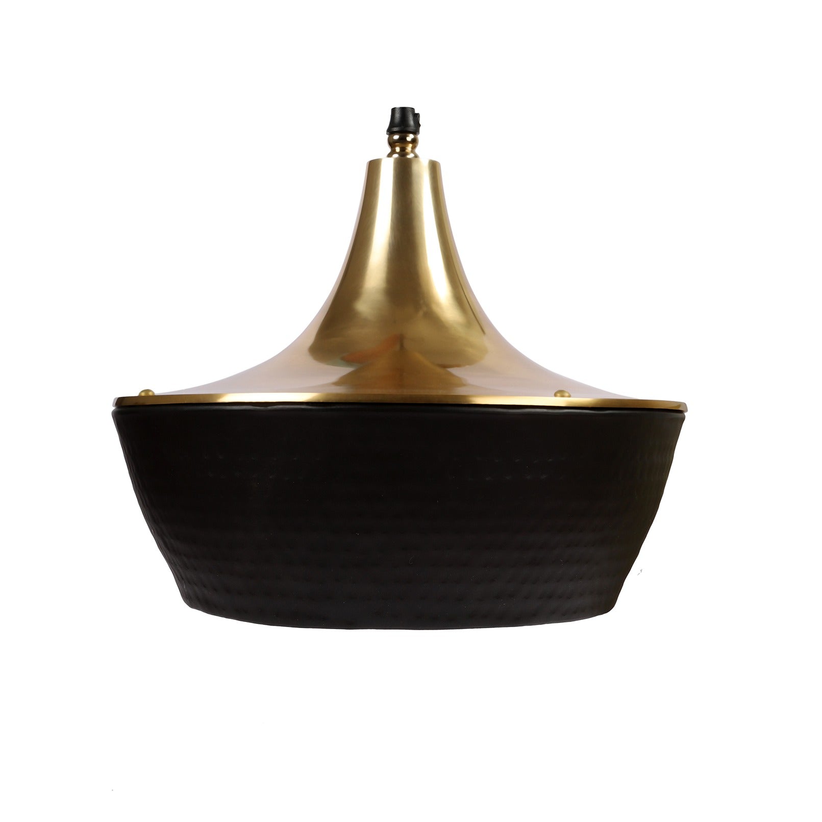 The "Vega Hanging light" by Décor de Maison in Gold & Black finish Ouch Cart
