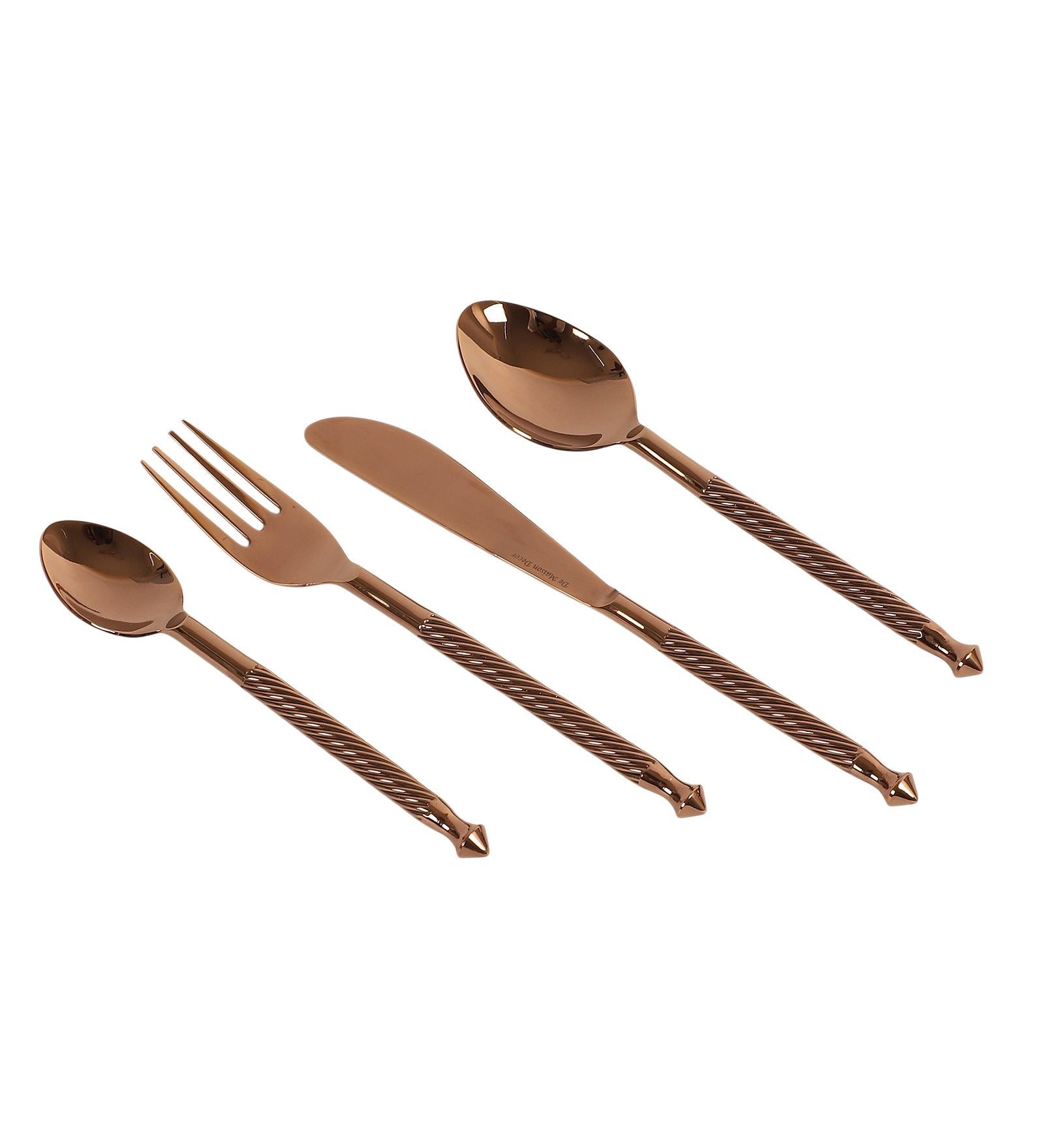 Brio Cutlery set Rose Gold M.M.I. OVERSEAS