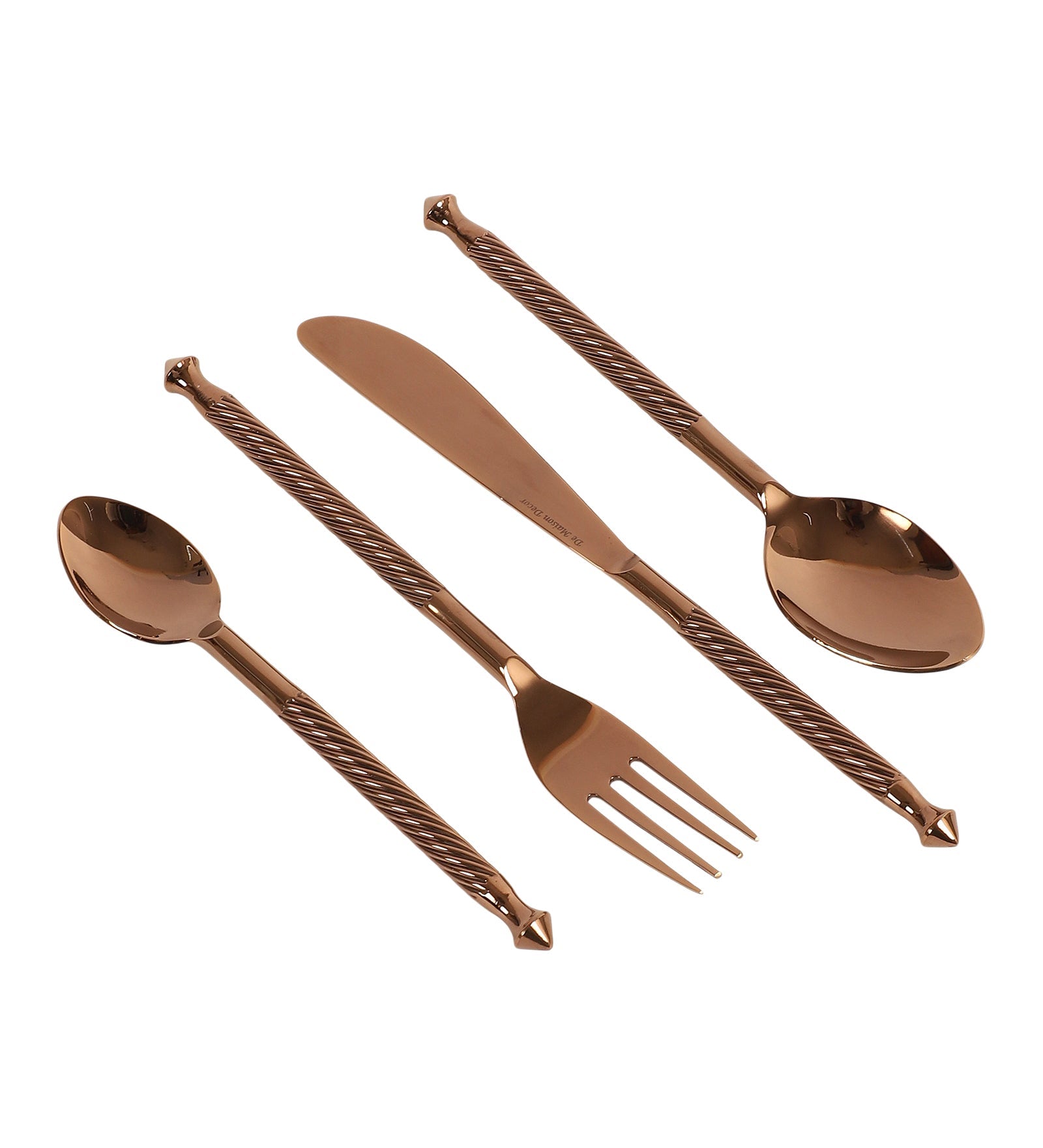 Brio Cutlery set Rose Gold M.M.I. OVERSEAS