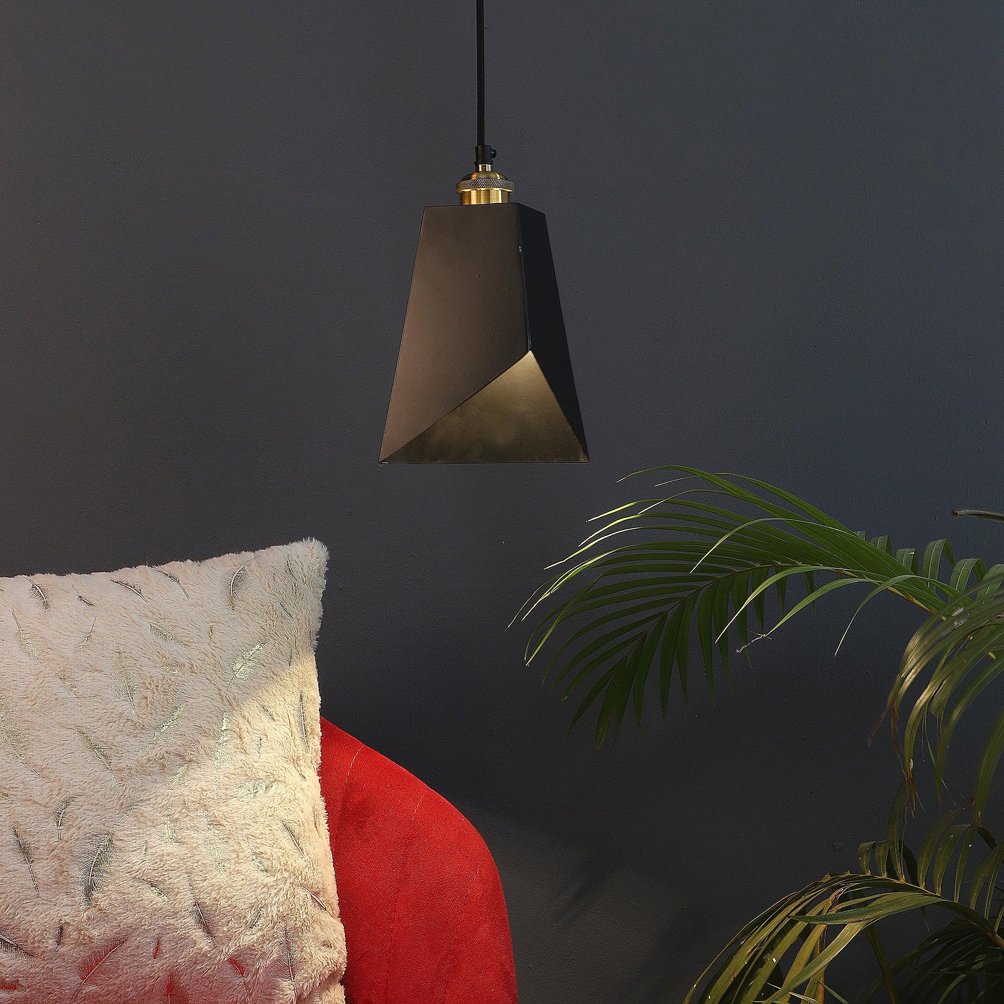 Bonnelycke Black Metal Hanging Light by SS Lightings - Ouch Cart