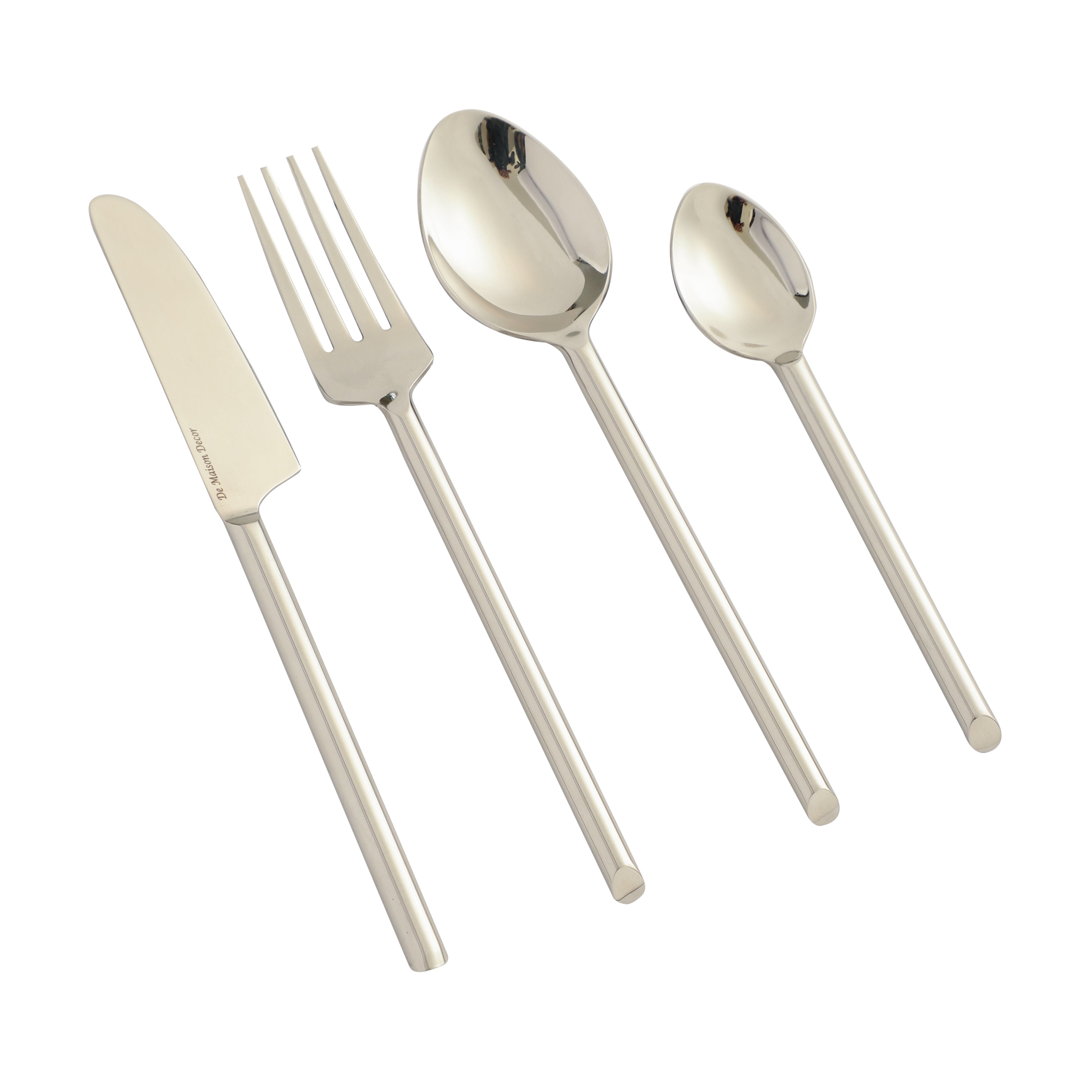 Sleek Cut Cutlery Set - OUCH CART | Kitchen & dining