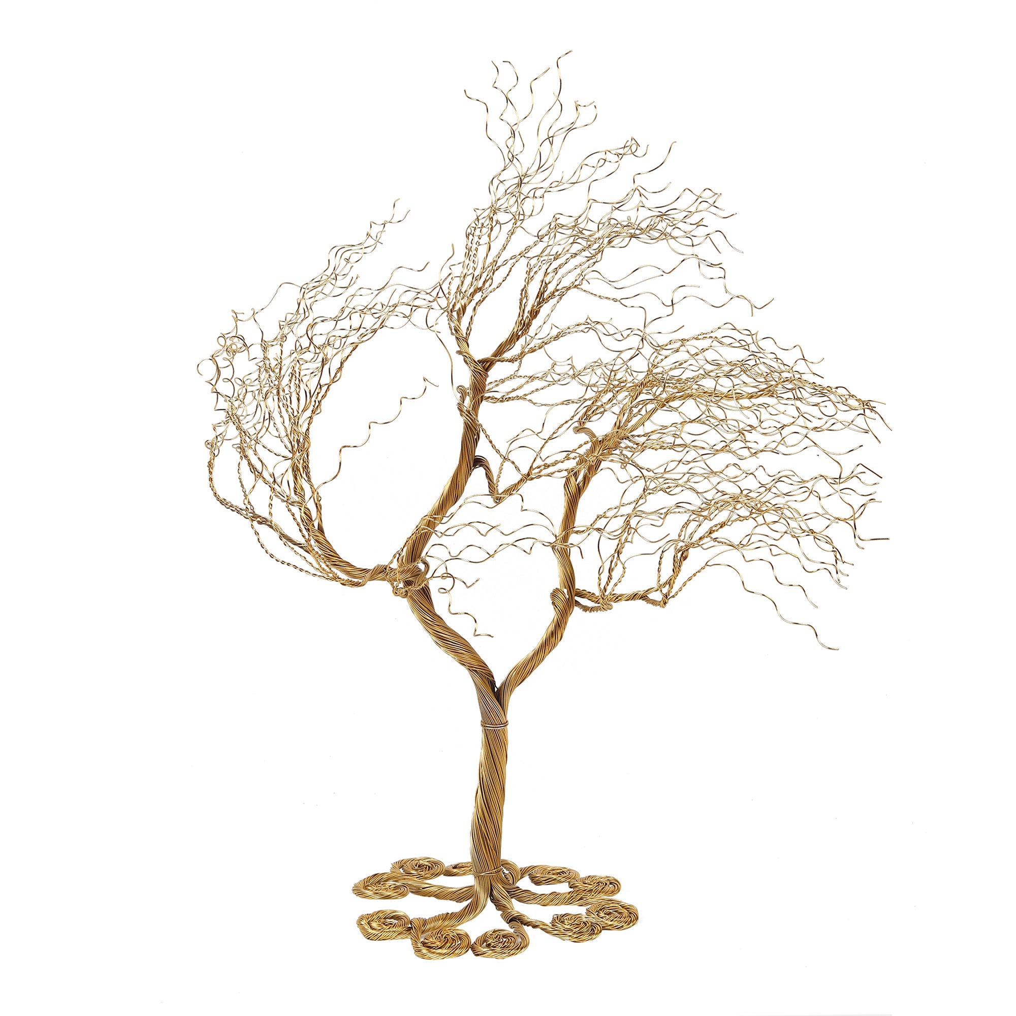 Breezy Branches Tree Sculpture in gold - OUCHCART