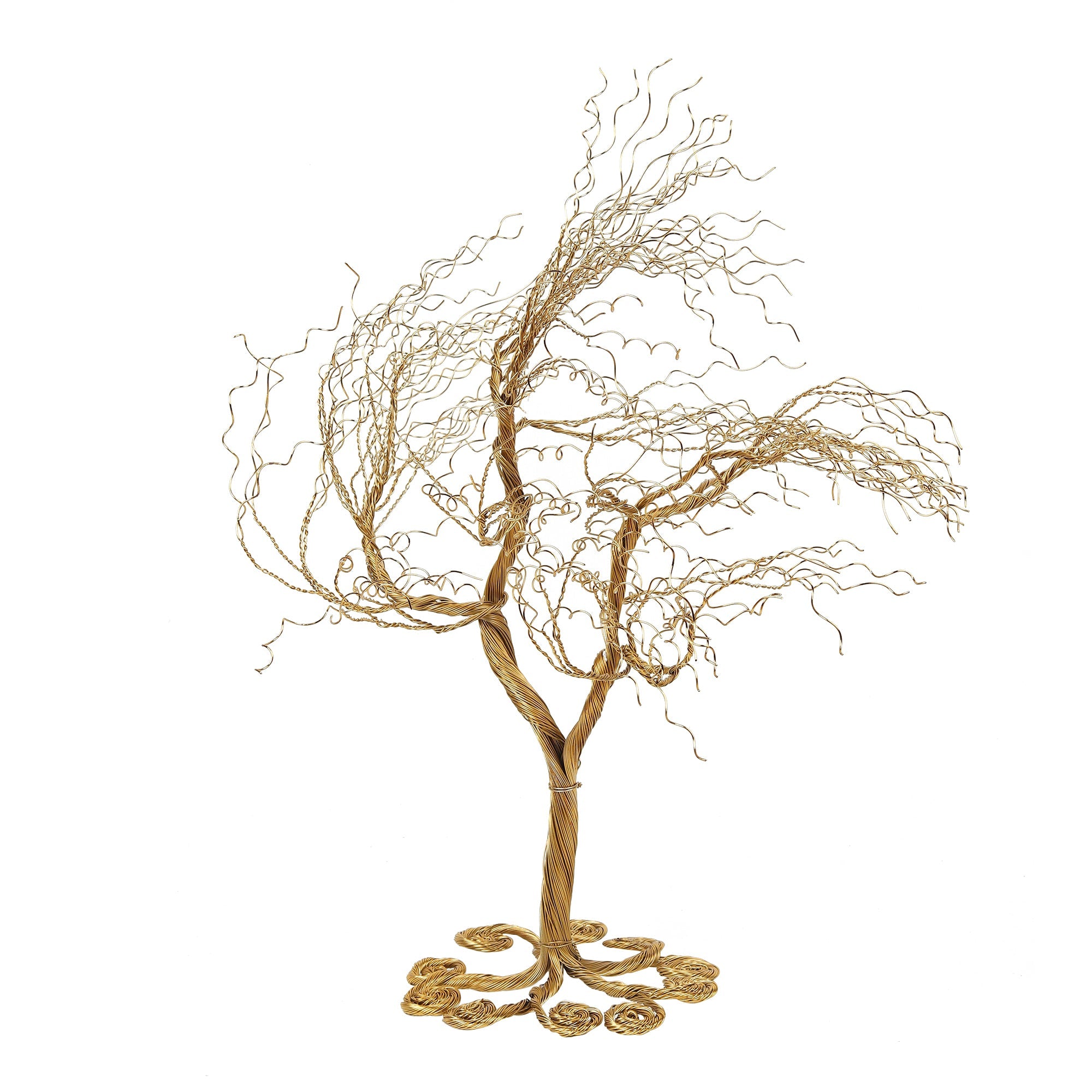 Breezy Branches Tree Sculpture in gold M.M.I. OVERSEAS