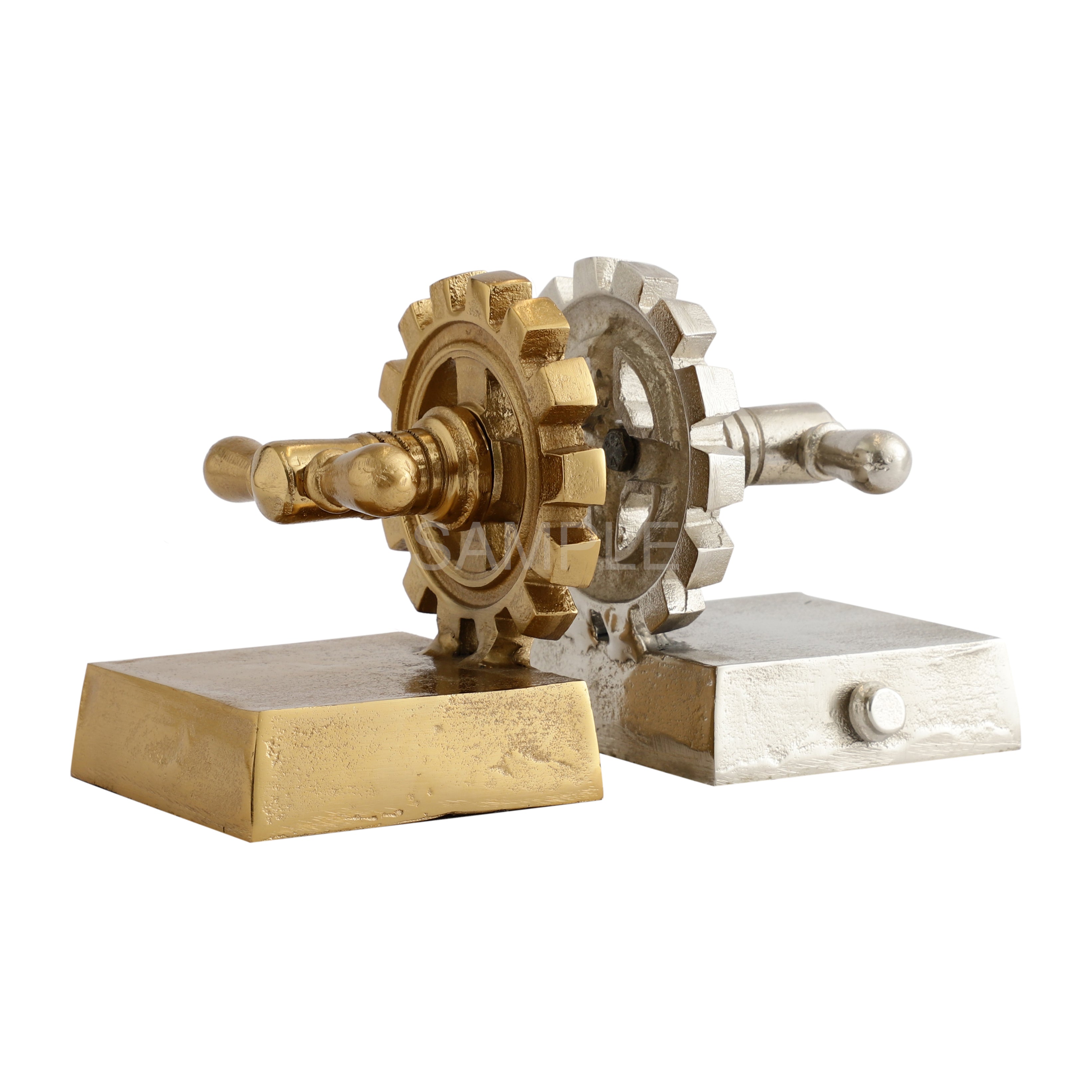 The Gearlock Bookend M.M.I. OVERSEAS