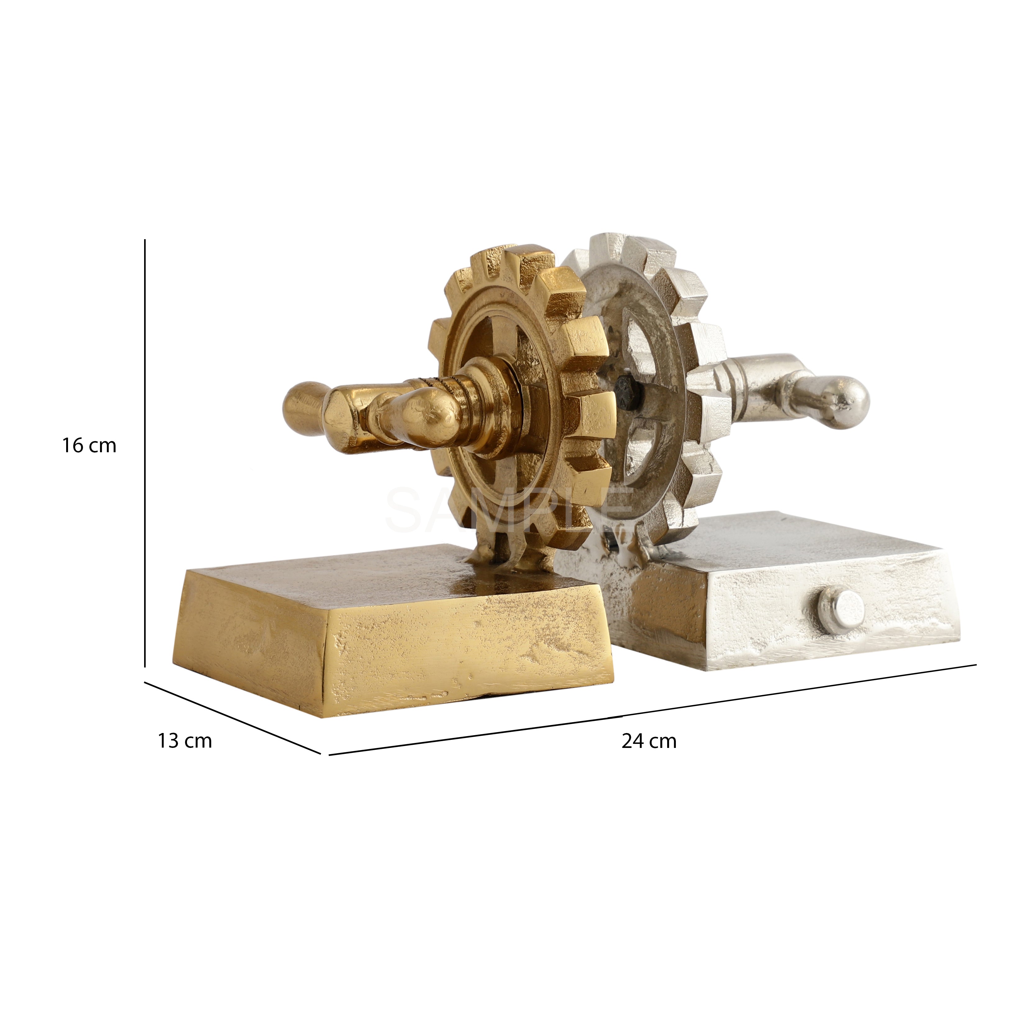 The Gearlock Bookend M.M.I. OVERSEAS