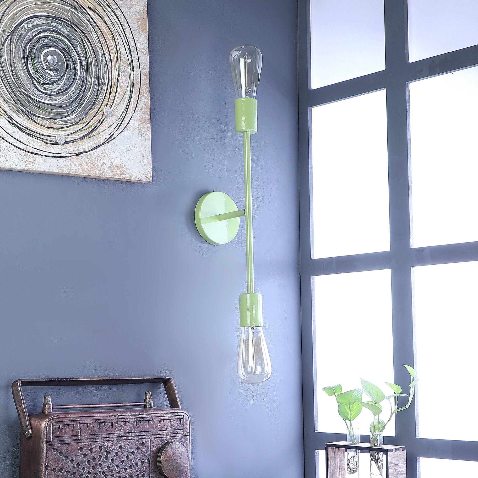 Filo Green Metal Wall Light by SS Lightings - Ouch Cart