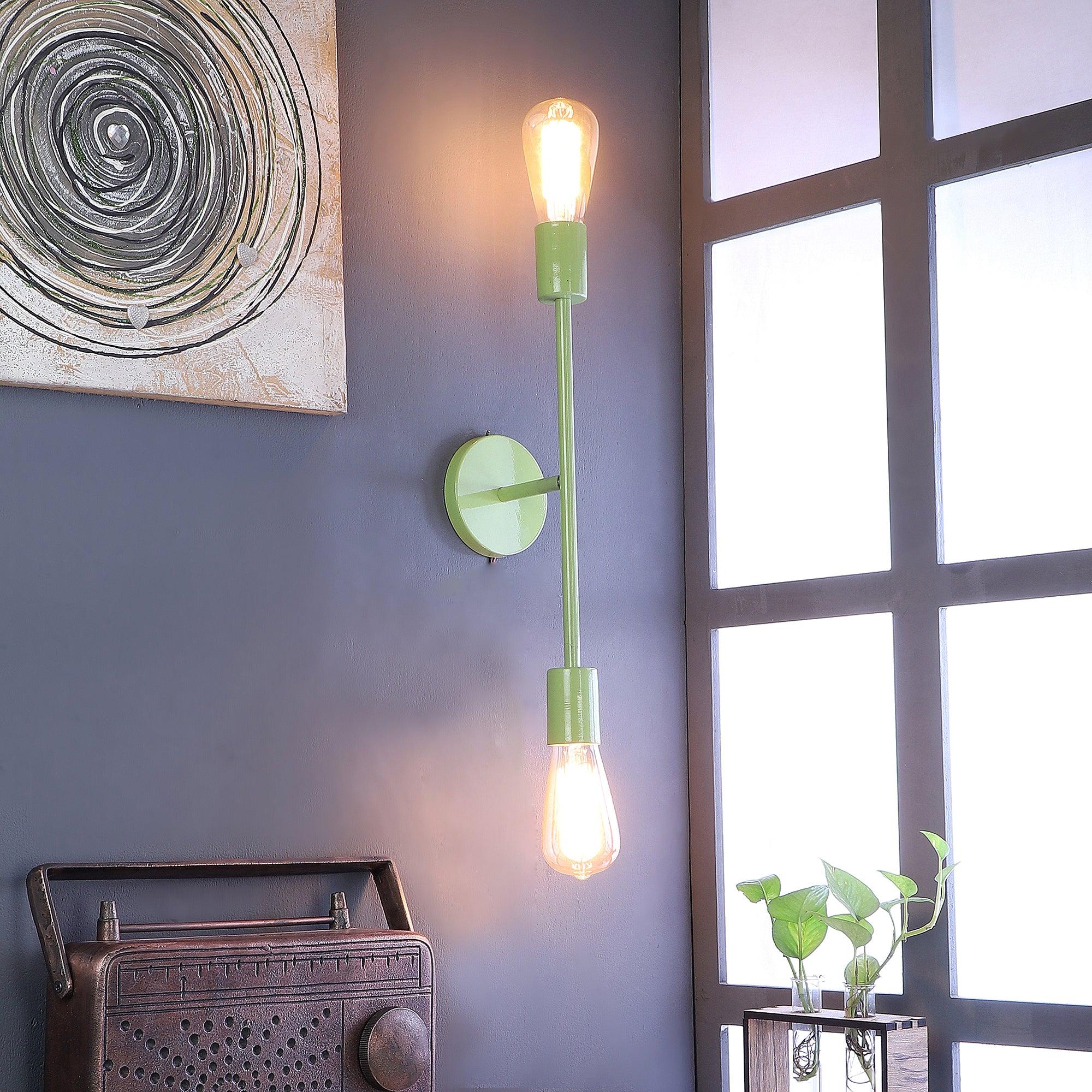 Filo Green Metal Wall Light by SS Lightings - Ouch Cart