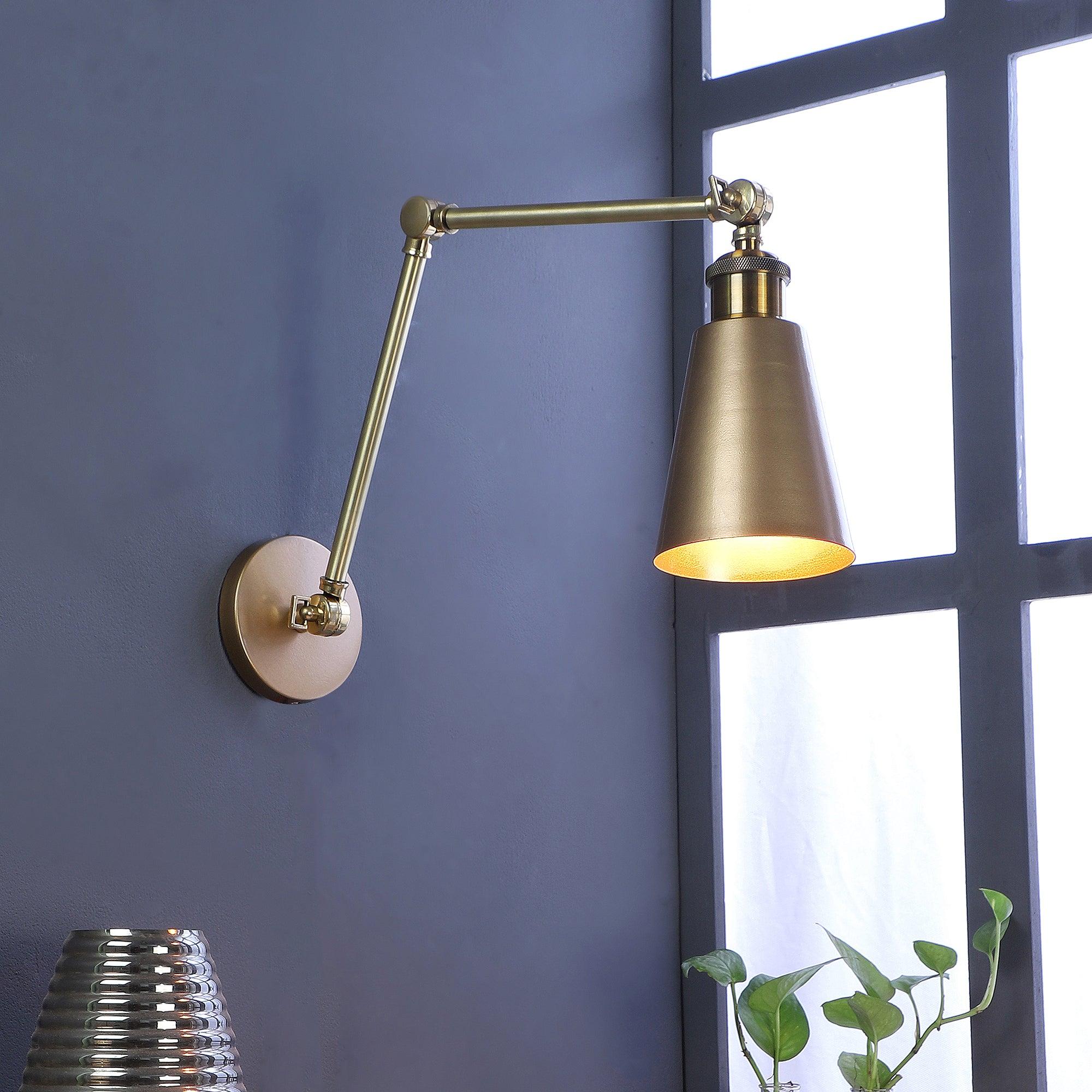 Morden Brass Metal Wall Light by SS Lightings - Ouch Cart