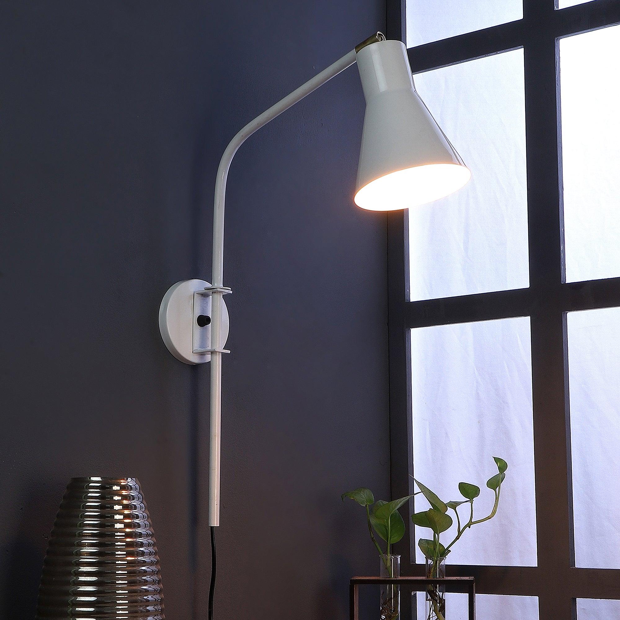 Swing Black Metal Wall Light by SS Lightings - Ouch Cart