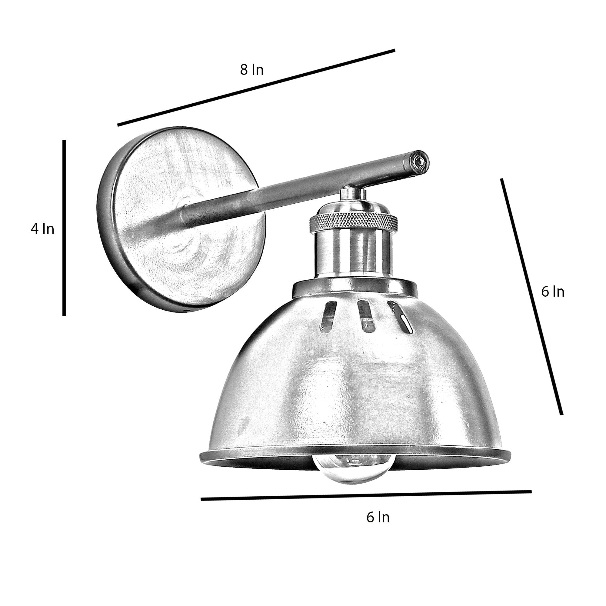 Joongta Black Metal Wall Light By SS Lightings - Ouch Cart