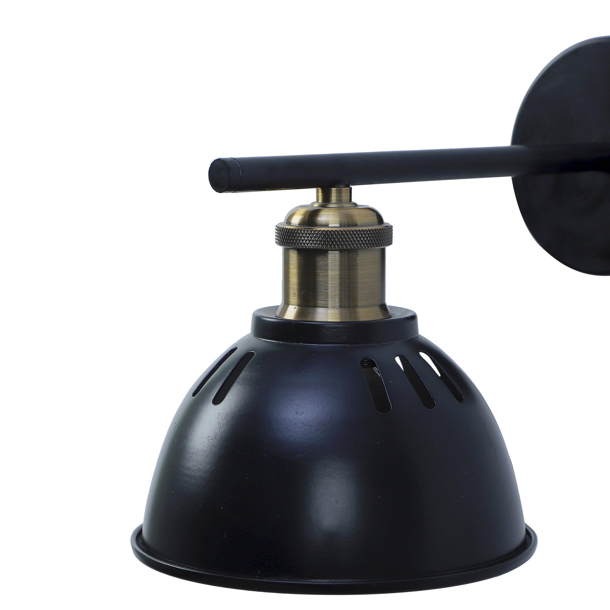 Joongta Black Metal Wall Light By SS Lightings - Ouch Cart