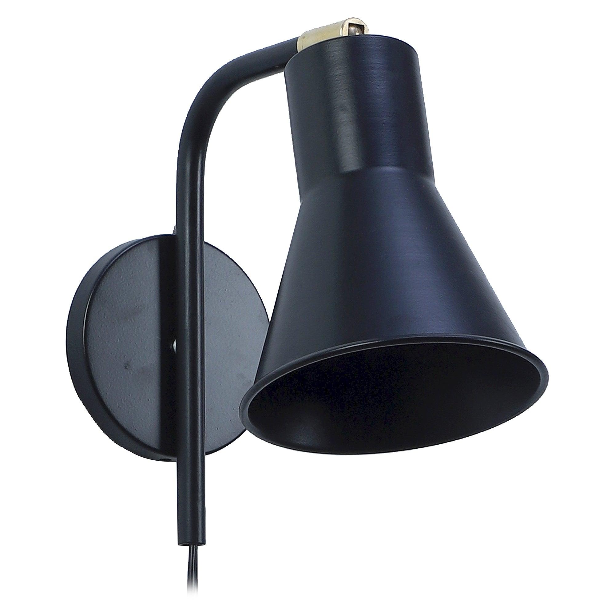 Gilbert Black Metal Wall Light by SS Lightings - Ouch Cart