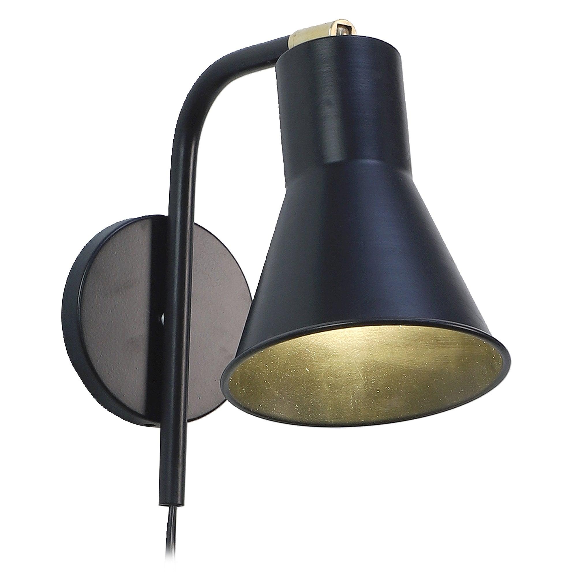 Gilbert Black Metal Wall Light by SS Lightings - Ouch Cart