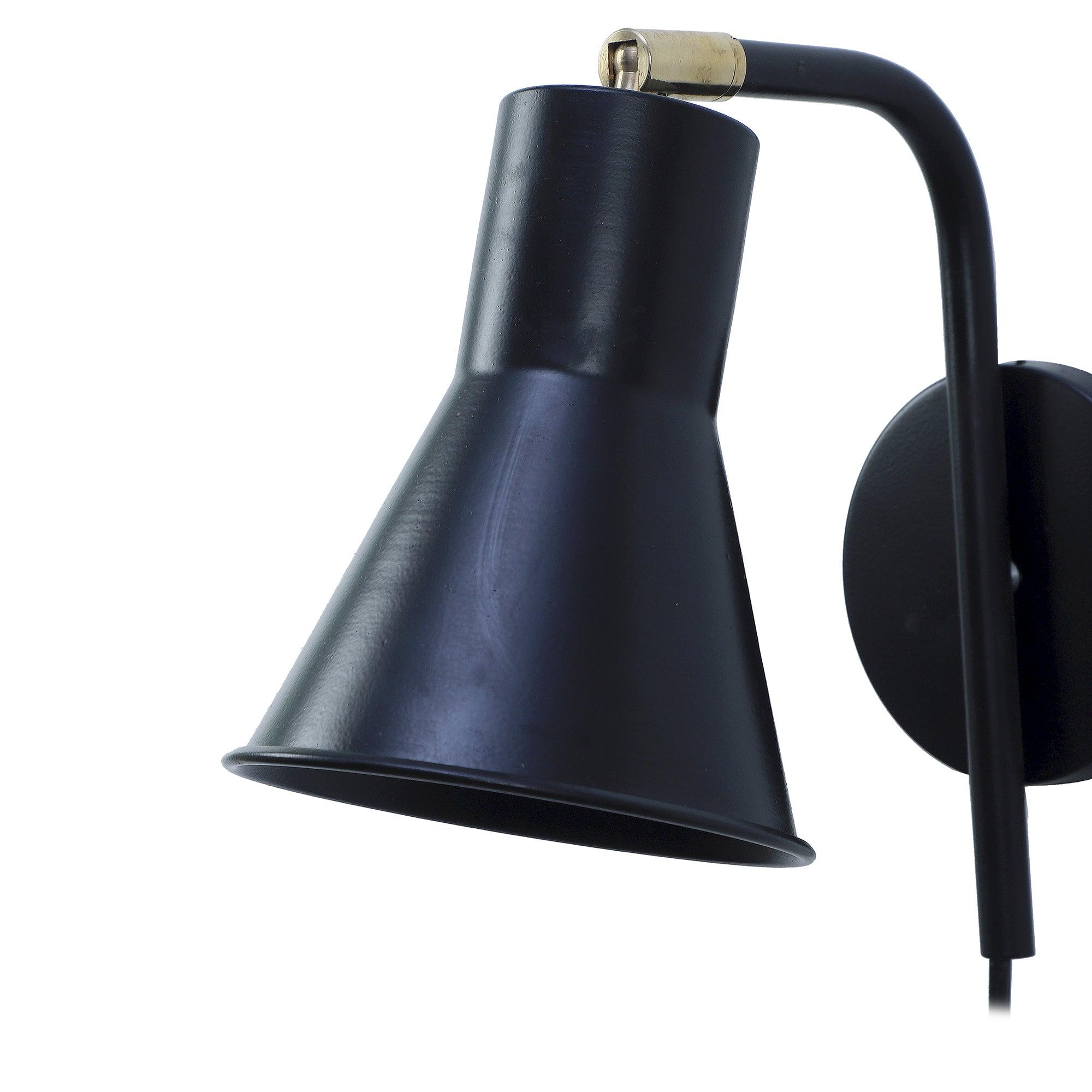 Gilbert Black Metal Wall Light by SS Lightings - Ouch Cart