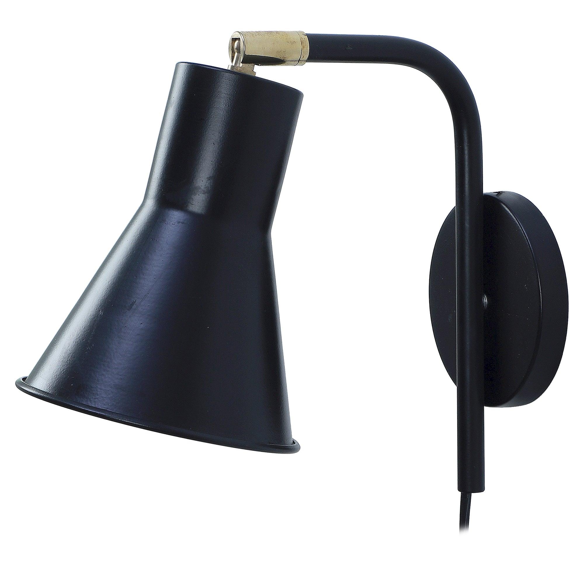 Gilbert Black Metal Wall Light by SS Lightings - Ouch Cart