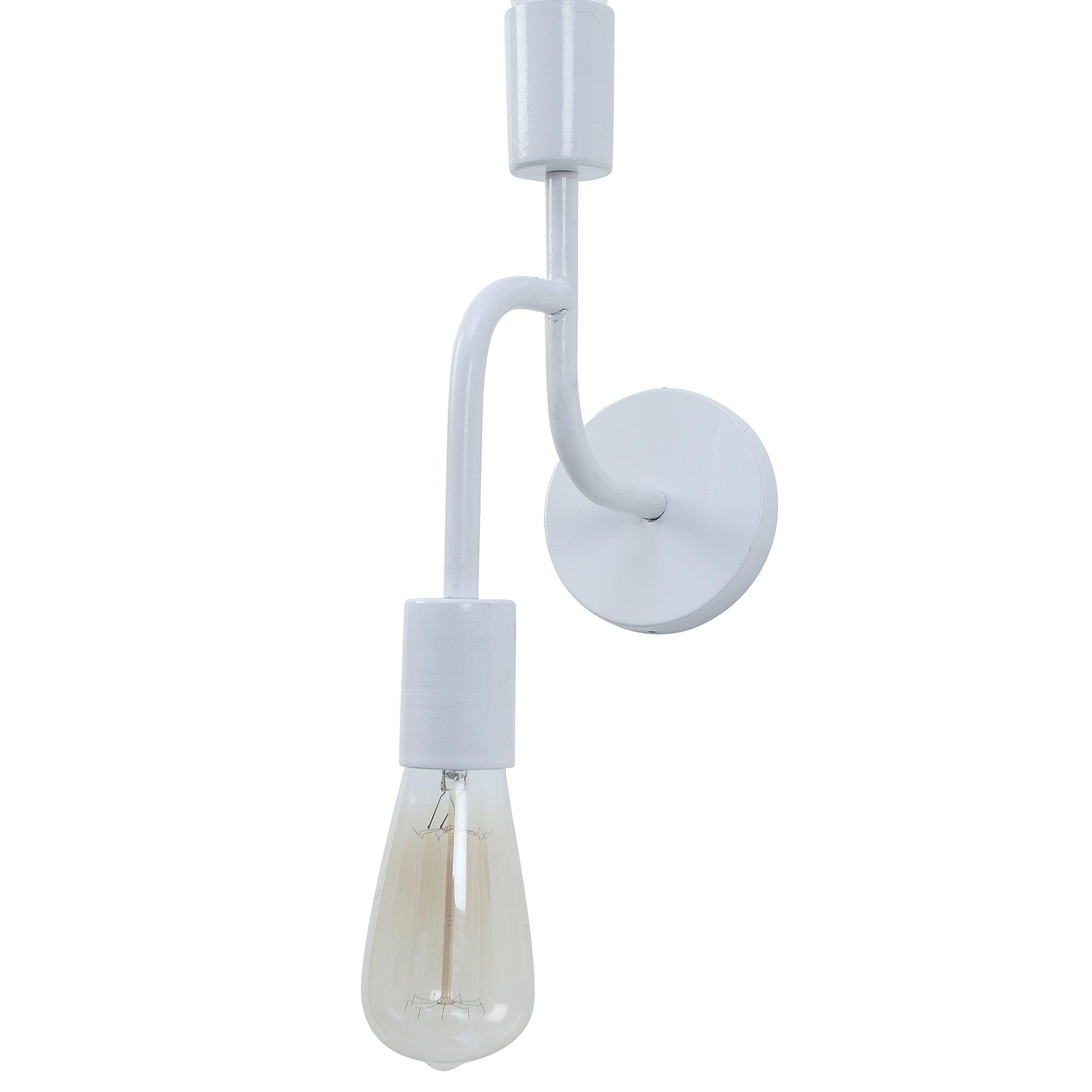 Flute White Metal Wall Light by SS Lightings - Ouch Cart