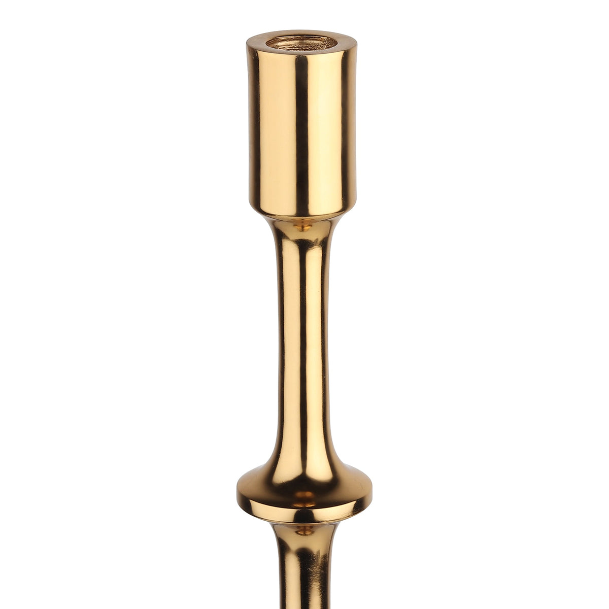 Aristea Gold Candle Holder Large M.M.I. OVERSEAS