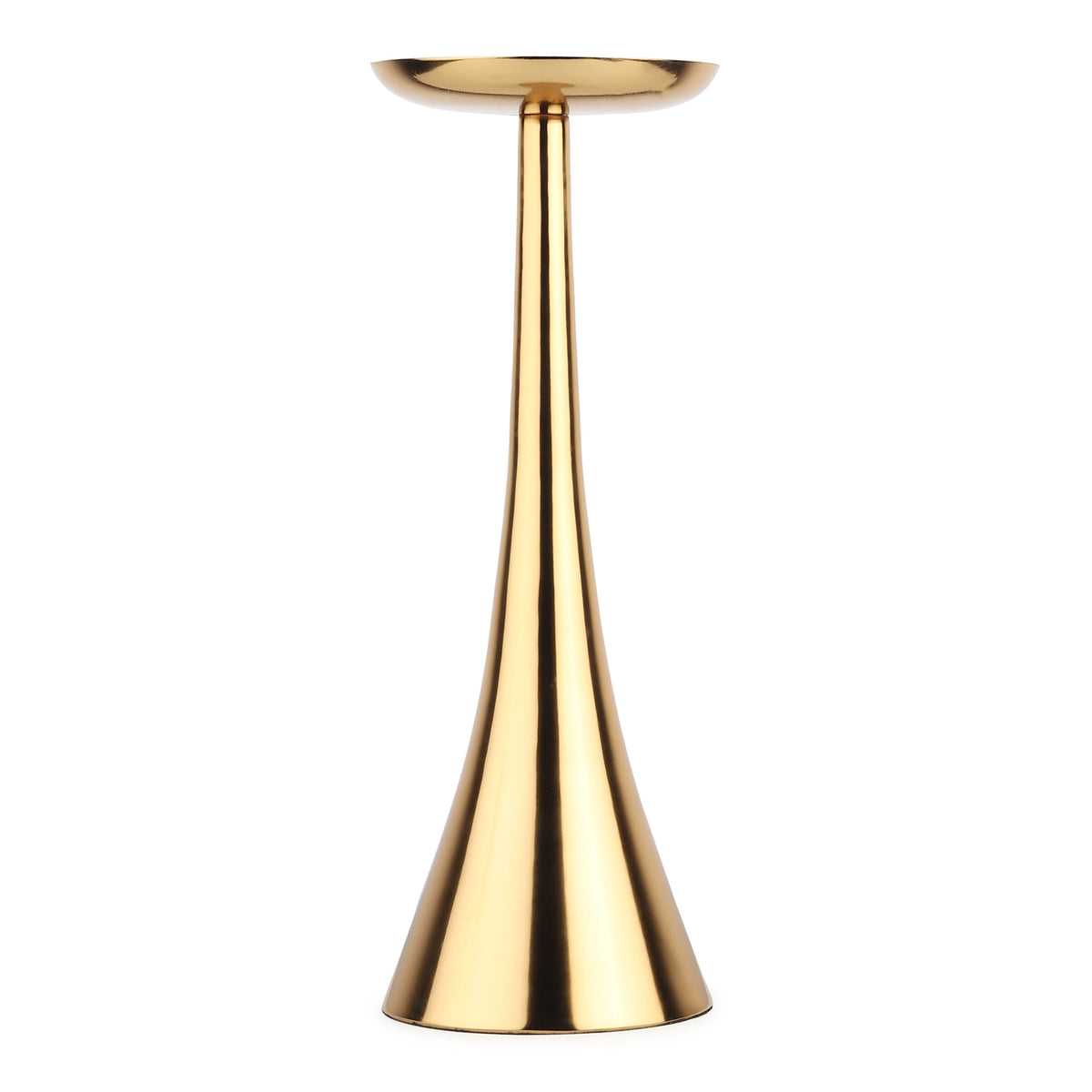 Aureus Tall Gold Pillar Candle Stand M.M.I. OVERSEAS