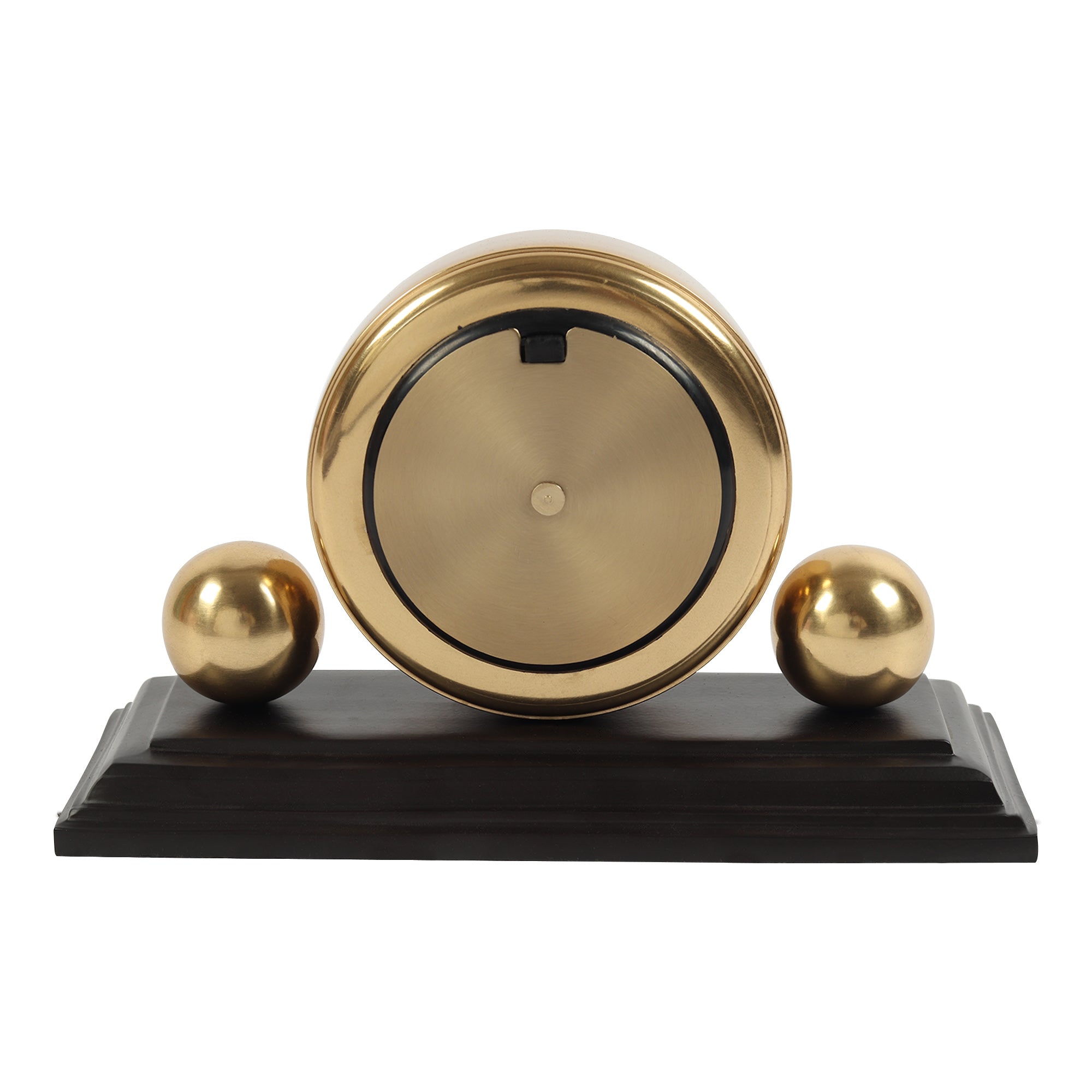 Orbitron table clock in gold- OUCHCART | Wall clock