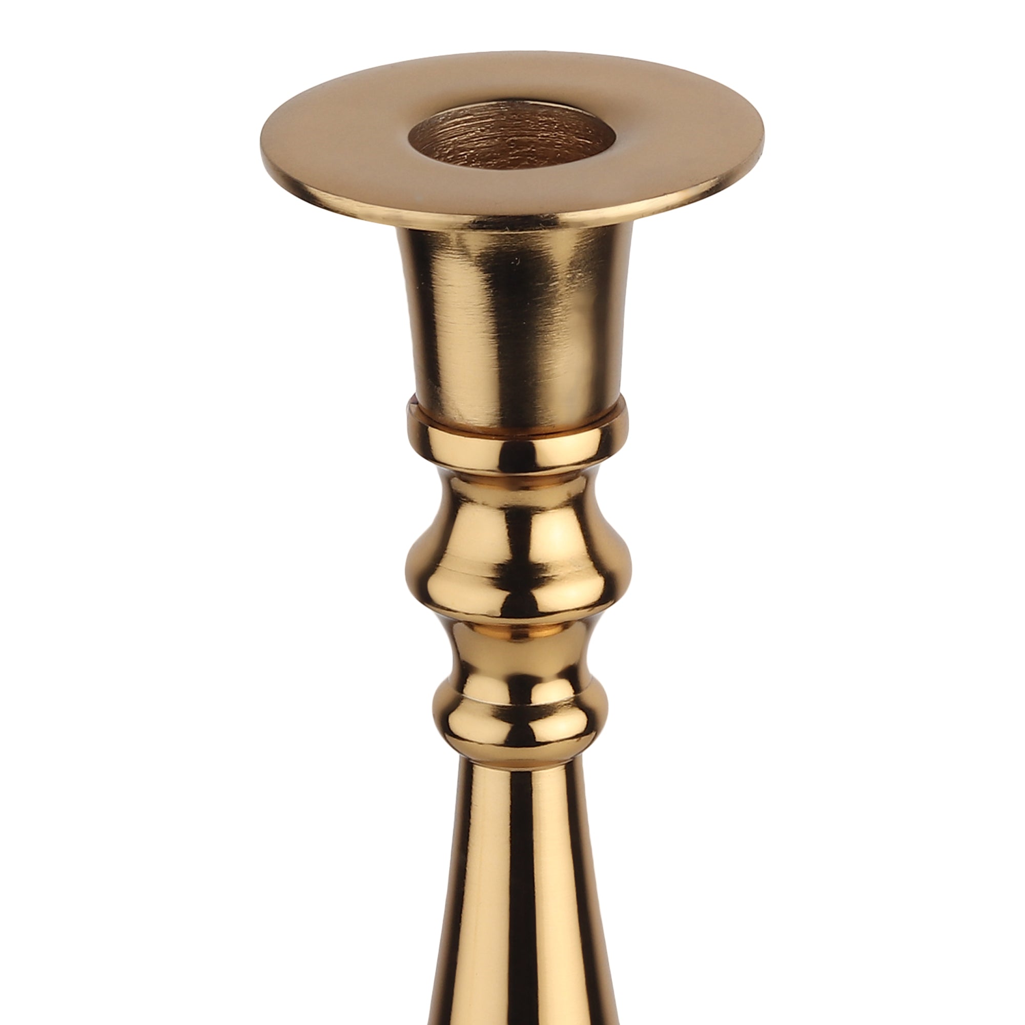 Valora Gold Candle Holder Large