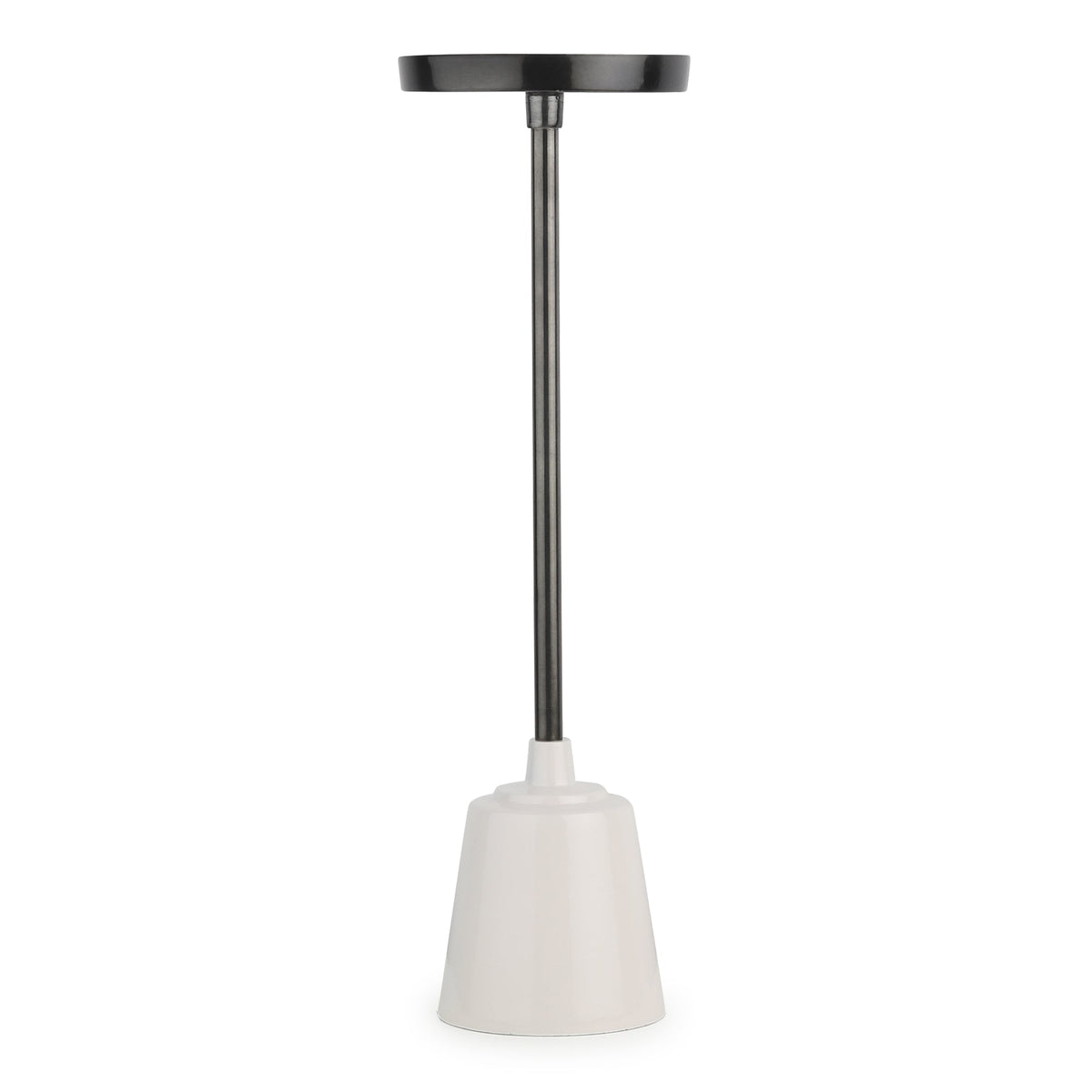 Altura Grande Black Nickel Candle holder Tall M.M.I. OVERSEAS