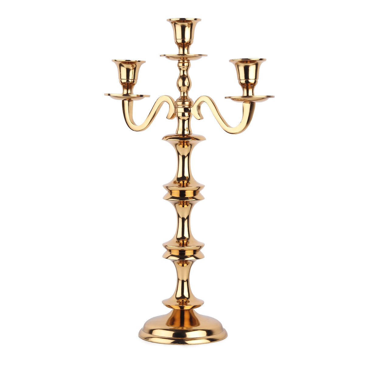 Imperium Crested 3-Arm Candleholder M.M.I. OVERSEAS