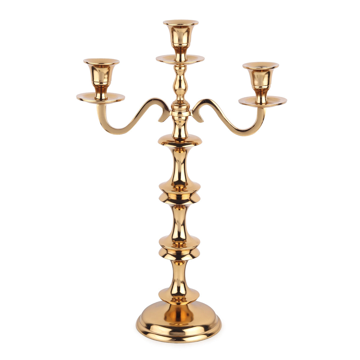 Imperium Crested 3-Arm Candleholder M.M.I. OVERSEAS