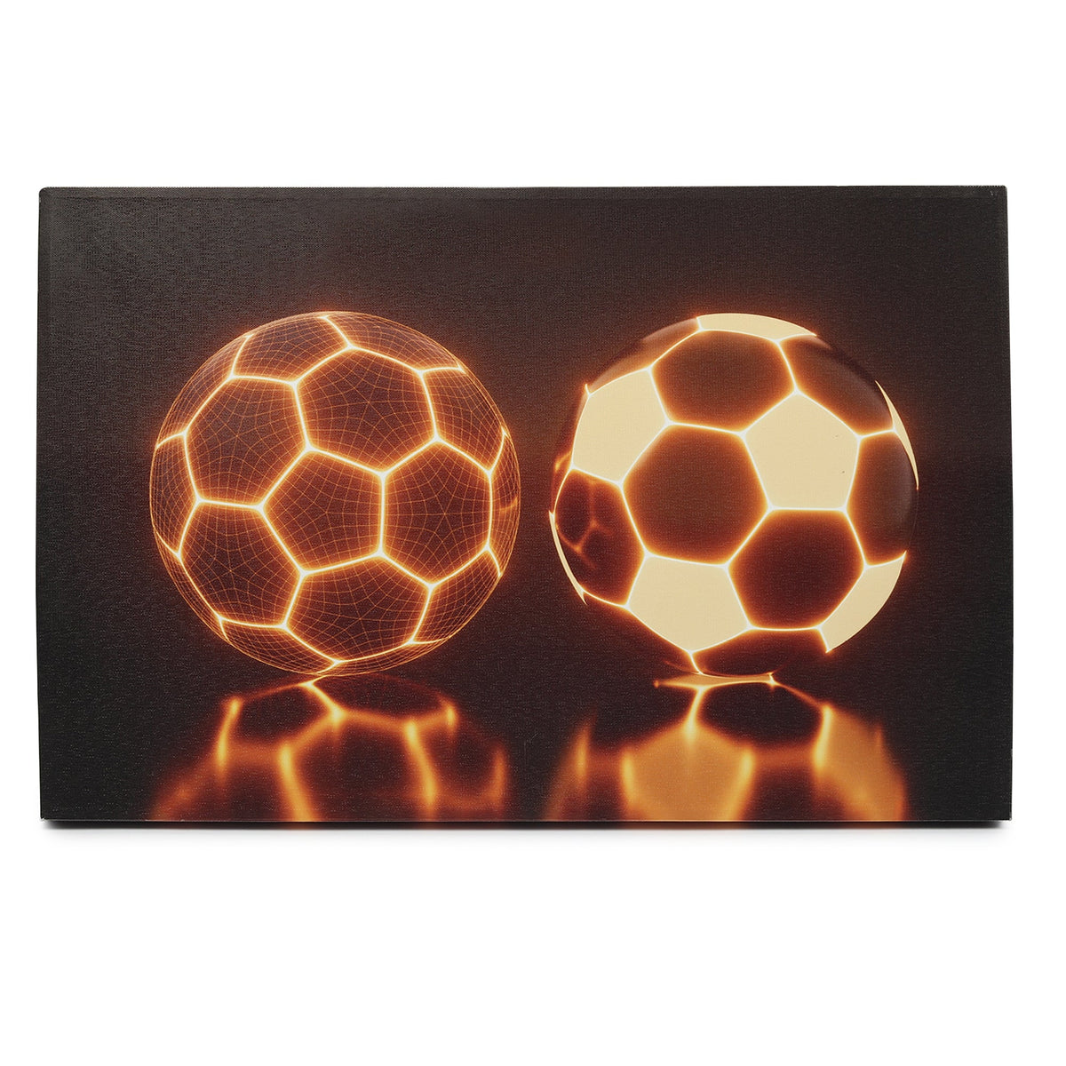 Soccer Ablaze LED Wall Art M.M.I. OVERSEAS