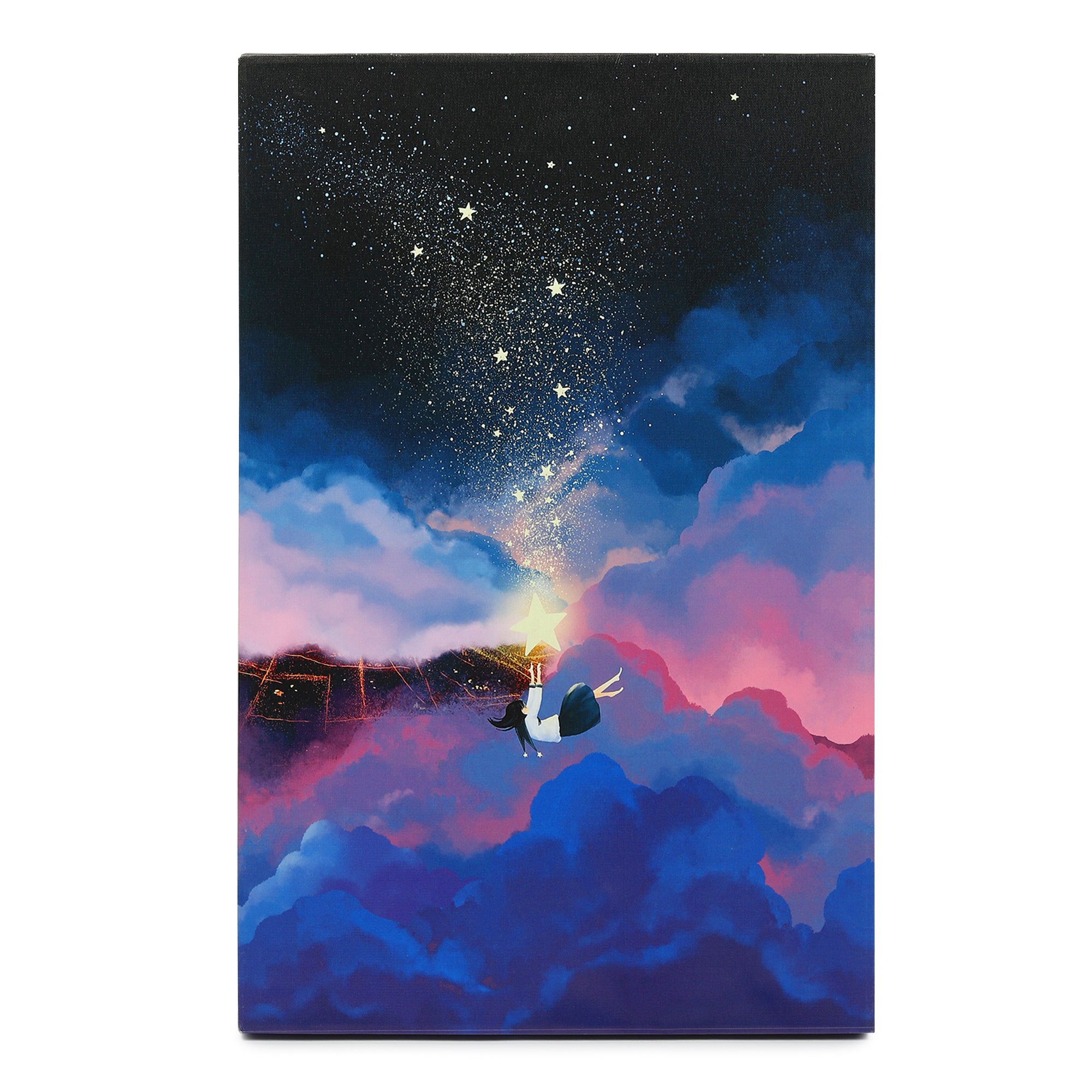Falling Star LED wall art