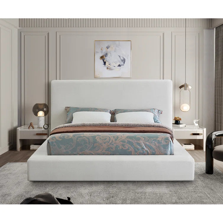 Ishia Upholstered Platform Bed OUCH CART