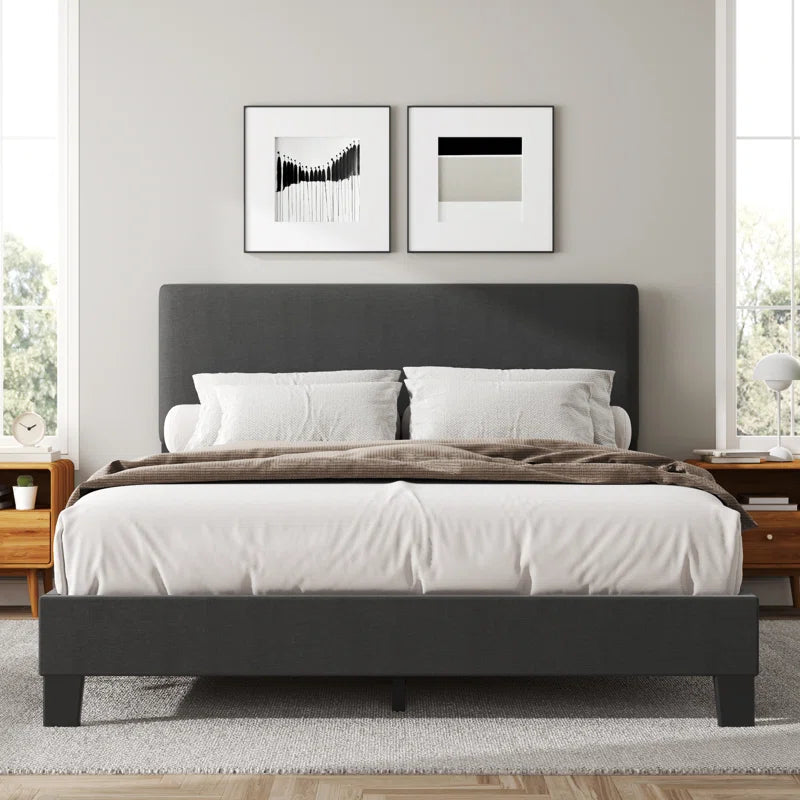 Issi Upholstered Bed OUCH CART