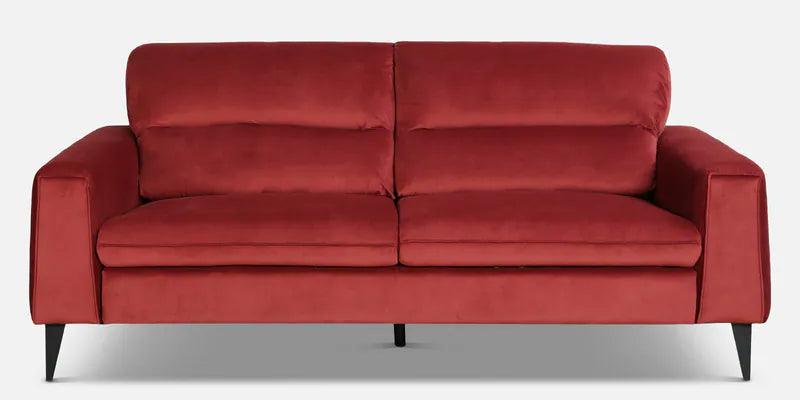 Velvet 3 Seater Sofa In Teal Green Colour - Ouch Cart