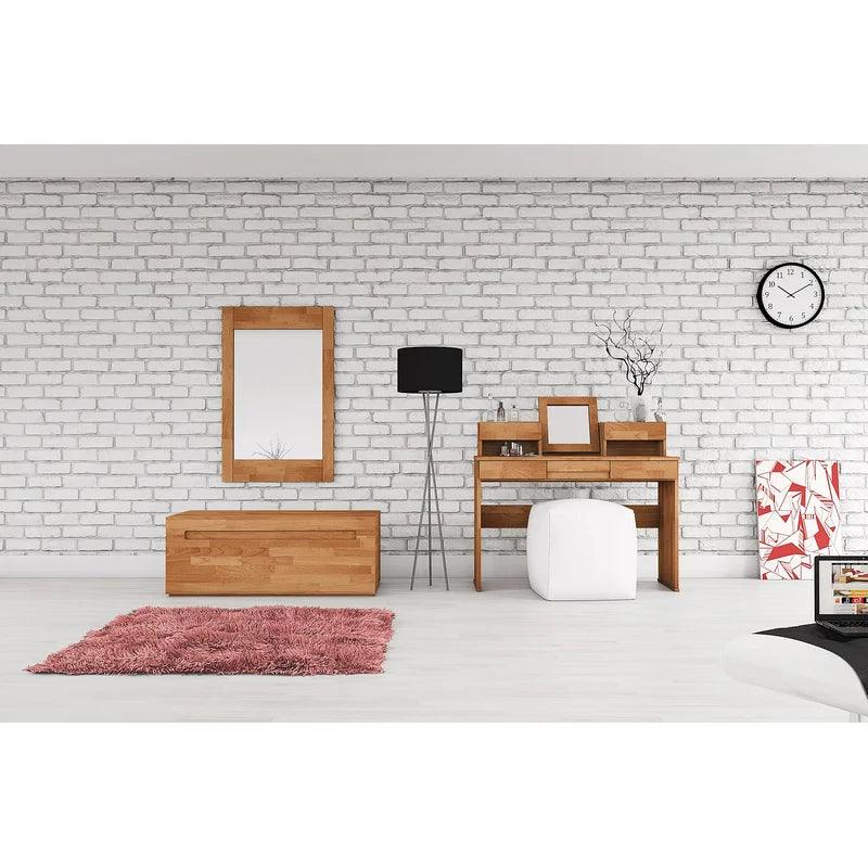 Mikhail Dressing Table with Mirror - Ouch Cart