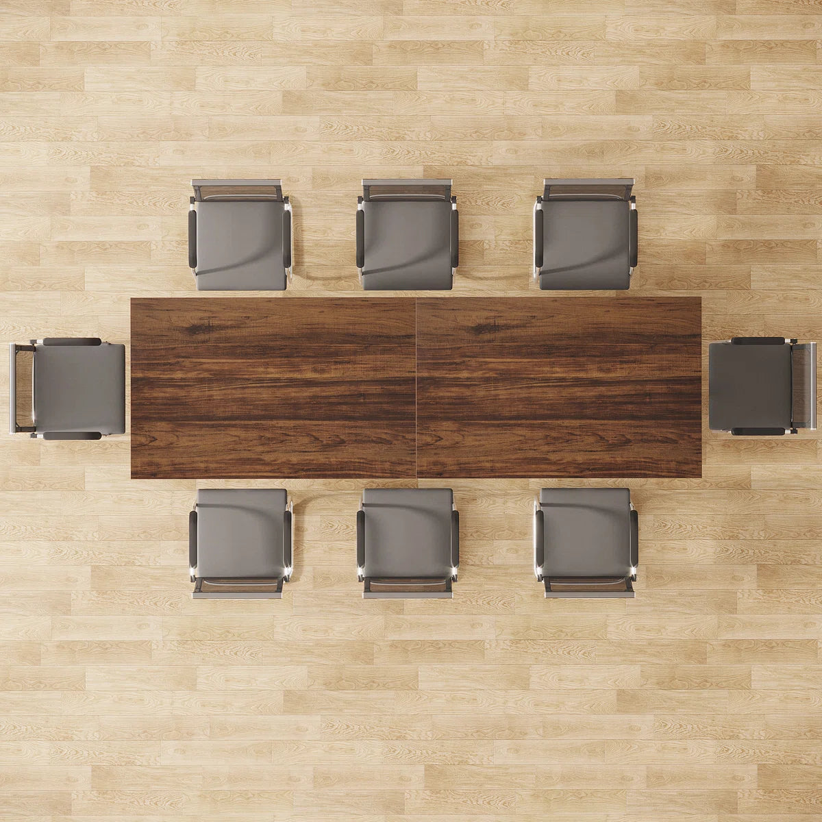 Jaline 78.74'' Rectangle Conference Table (Set of 2) OUCH CART