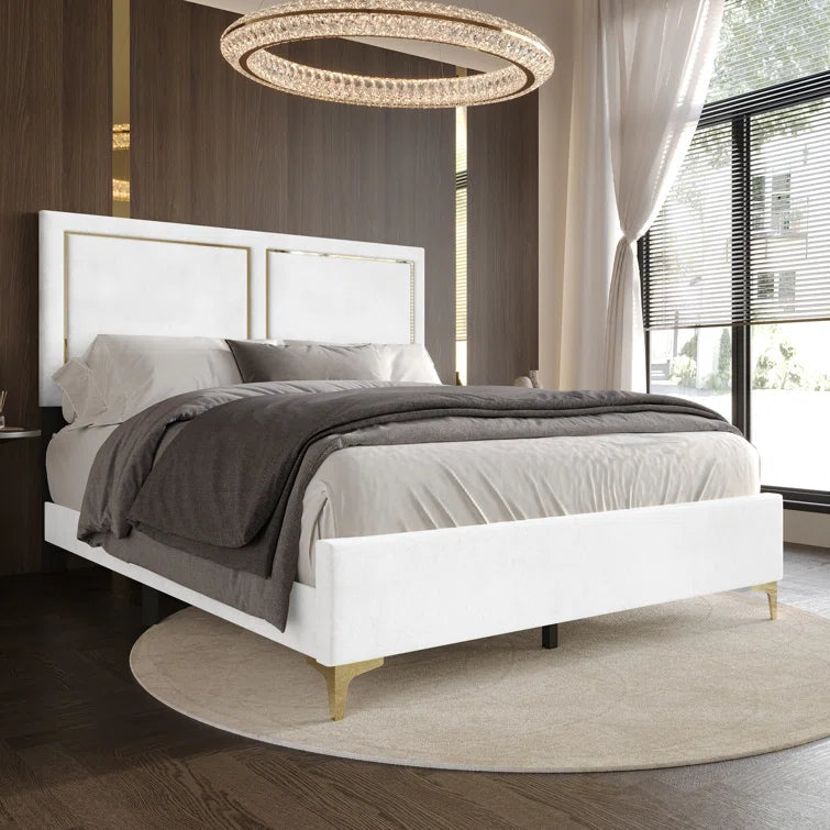 Jerell Upholstered Unfinished Standard Bed OUCH CART