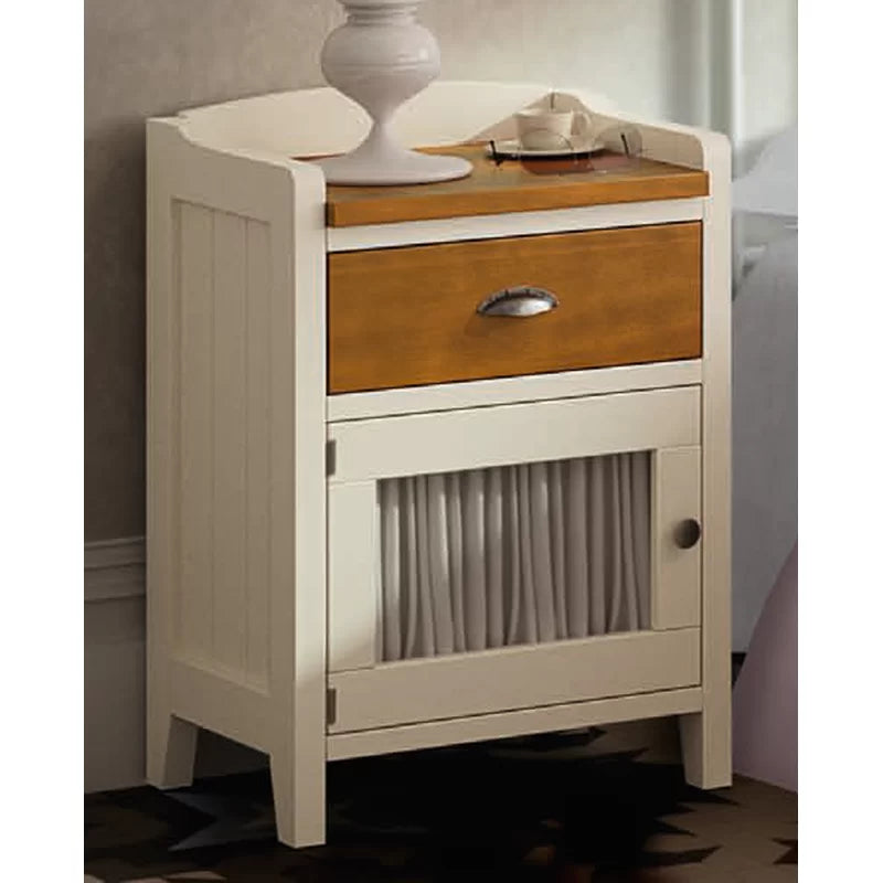 Asha 1 Door 1 Drawer Bedside Table