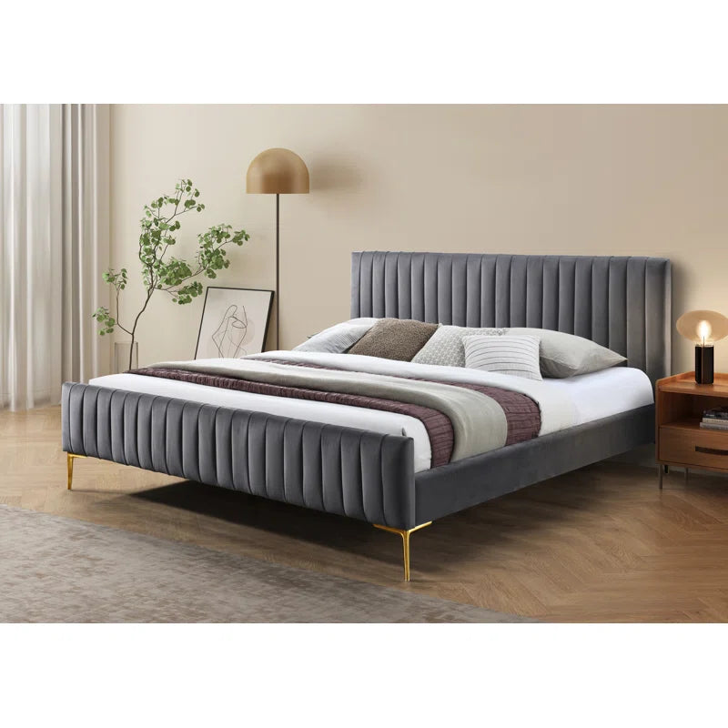 Julia Upholstered Platform Bed