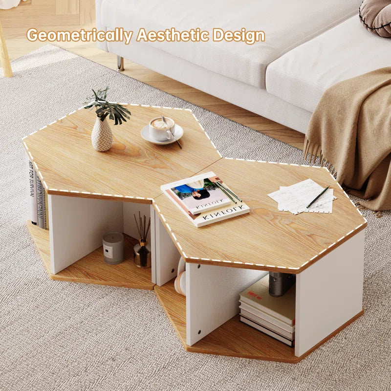 Beautiful Design Coffee Table Set Of 2 OUCH CART