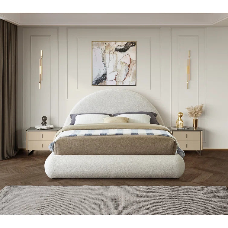 Kamella Upholstered Platform Bed OUCH CART