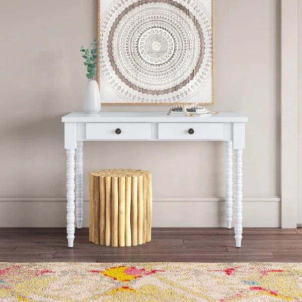 Ricardo Study Table with Two Drawers - Ouch Cart