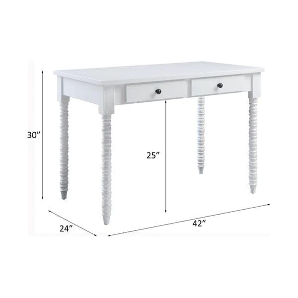 Ricardo Study Table with Two Drawers - Ouch Cart