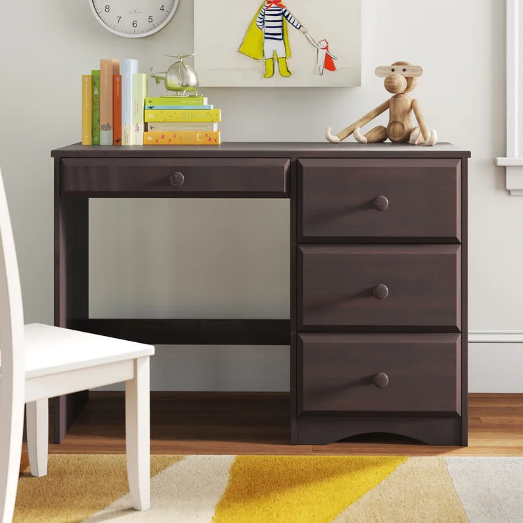 Solid Wood Writing Desk Ouch Cart