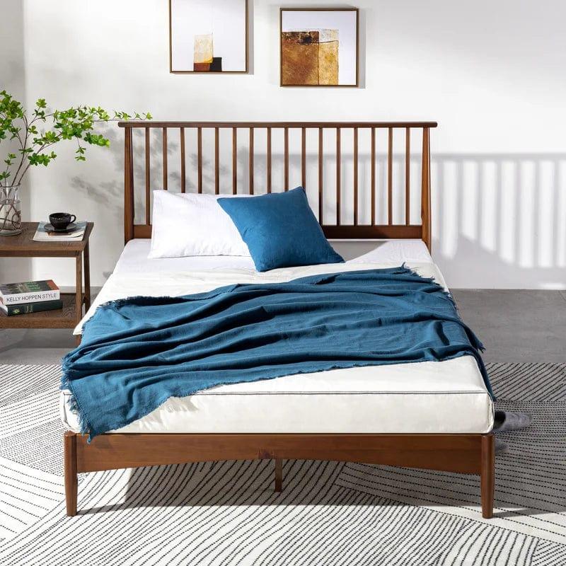 Kilgo Solid Wood Bed Frame with Spindled Headboard - Ouch Cart