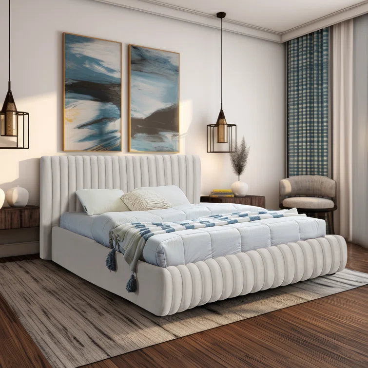Kiriazes Upholstered Platform Bed