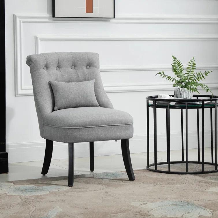 Kiyohisa Wide Tufted Lounge Chair - Ouch Cart